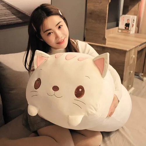 Vista 3 de Almohada de peluche de diseño de animales, para abrazar