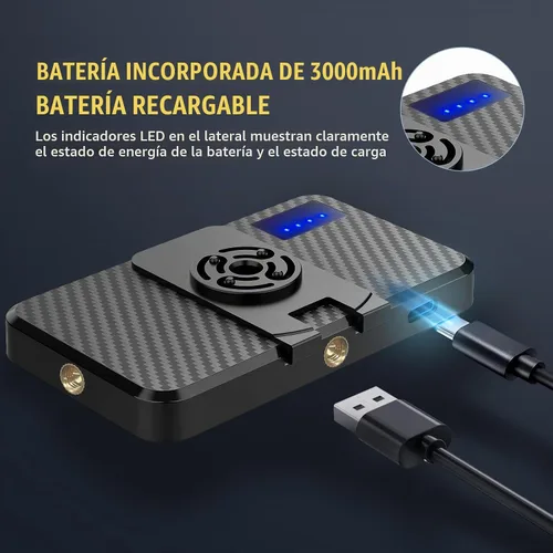 Vista 6 de MACTREM 168 luces LED para selfie para iPhone, clip de luz portátil para teléfono, 3000 mAh, 3 modos de iluminación recargable Alix Earle