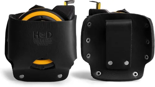 Vista 6 de Hide & Drink, Soporte grande para cinta métrica, funda para herramientas con trabilla para cinturón fácil para manitas, carpinteros, electricistas