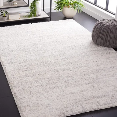 Vista 19 de SAFAVIEH Berber Shag Collection - Tapete para pasillo, 2 x 6 pies, color gris y marfil, diseño moderno, no desprende pelusa y de fácil cuidado, 1.2