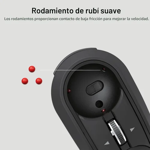 Vista 3 de ELECOM Relacon - Puntero de trackball de mano ergonómico, ratón con pulgar para diestros o zurdos, Bluetooth, 10 botones para TV, presentación