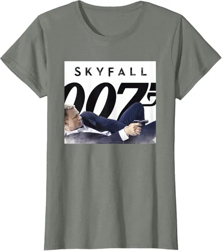 Vista 14 de Official James Bond 007 Camiseta Skyfall, Negro