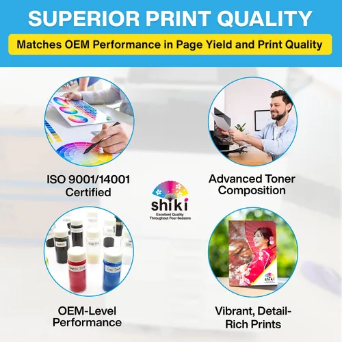 Vista 3 de Shiki Cartucho de tóner compatible de repuesto para Konica Minolta bizhub (Full Color) C258 C308 C368 TN324K A8DA130 (negro, 28000 páginas)