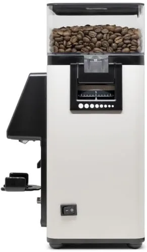 Vista 4 de Rancilio Stile SD - Molinillo de espresso semiautomático bajo demanda, rebaba plana de acero de 2.283 in, 10.58 oz (blanco)