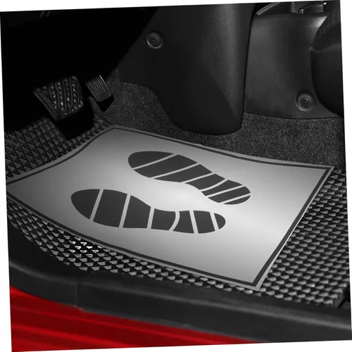 Vista 3 de Didiseaon Alfombrillas de papel desechables para automóvil, protección interior de automóvil, accesorios de alfombrillas de papel para pies