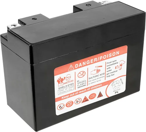 Vista 6 de Caltric Agm - Batería compatible con Yamaha R6 Yzf-R6 Yzfr6 2001-2005