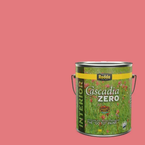 Vista 30 de Rodda Paint CASCADIA ZERO - Pintura satinada e imprimación para interiores en uno, cuarto de galón, albaricoque primavera