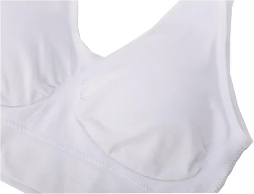 Vista 3 de Brasier sin costuras, con almohadillas extraíbles, para mujer