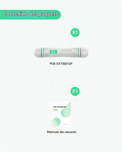 Vista 6 de LINOVISION Extensor al aire libre del PoE del gigabit, repetidor