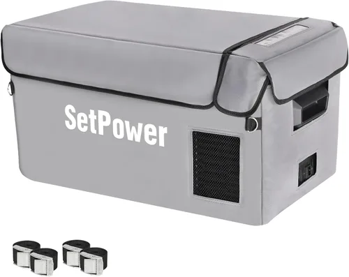 Vista 9 de Setpower Funda protectora aislante para refrigerador portátil Setpower RF20, adecuada solo para RF20