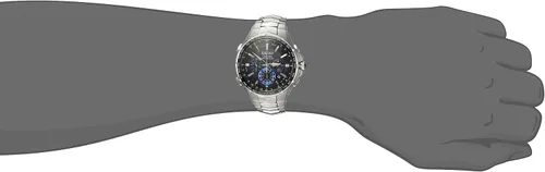 Vista 2 de Reloj SEIKO SSG010 para Hombre - Colección Coutura - Cronógrafo Solar con Sincronización de Radio, Caja y Brazalete de Acero Inoxidable en Dos