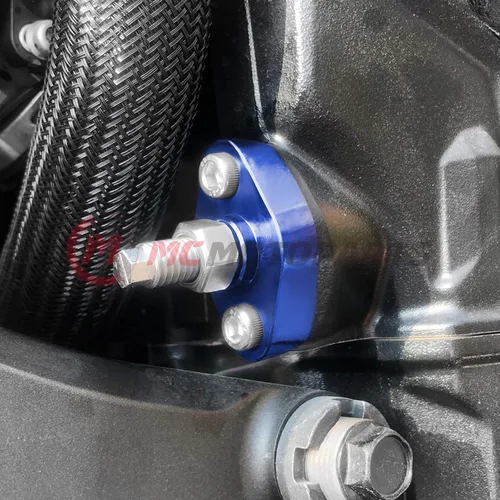 Vista 6 de MC MOTOPARTS CNC ajustable HP Manual Cam cadena tensor compatible con DRZ 250 01-07 02 03 04 05 06 (azul)