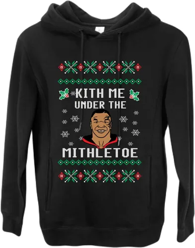 Vista 3 de Wild Bobby Merry Chrithmith Mike Tyson Ugly Christmas Sweater Premium Graphic Hoodie Sweatshirt