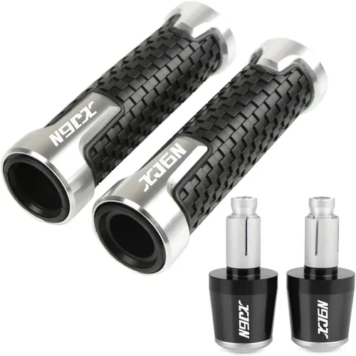 Vista 8 de Motorcycle Handlebar Grips for Yamaha XJ6N XJ6DIVERSION XJ6 Diversion 2009-2015 2010 2012 2014 Motorcycle 7/8" 22mm Handlebar Grips Handle Bar Cap