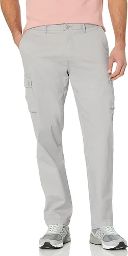 Vista 21 de Amazon Essentials - Pantalones cargo elásticos de corte recto para hombre (disponibles en tallas grandes y altas)