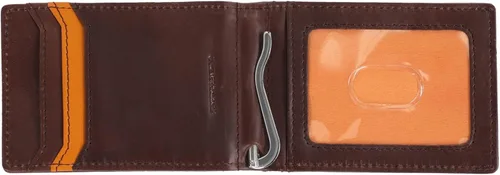 Vista 2 de Timberland Men's Slim Leather Front Pocket Credit Card Holder Wallet