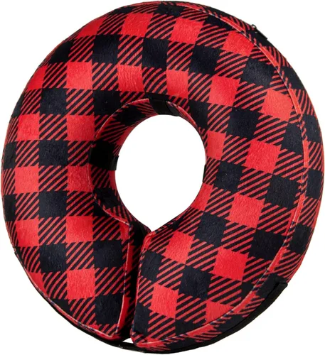 Vista 33 de BENCMATE - Cuello inflable y suave para perros, alternativa al collar isabelino, para gatos y perros pequeños, medianos y grandes, dona para Azul