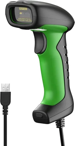Vista 12 de NETUM Escáner de código de barras Bluetooth industrial QR, actualizado con base de carga, lector de código de barras inalámbrico 2D 1D 2600mAh