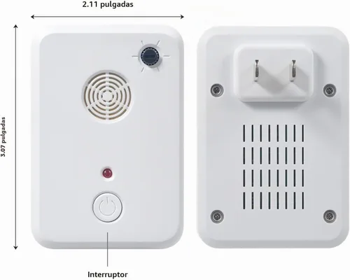 Vista 6 de Dispositivos de disuasión de murciélagos: Plug in Bat Disuasorio para Ático, Exterior e Interior - Sistema de eliminación de murciélagos