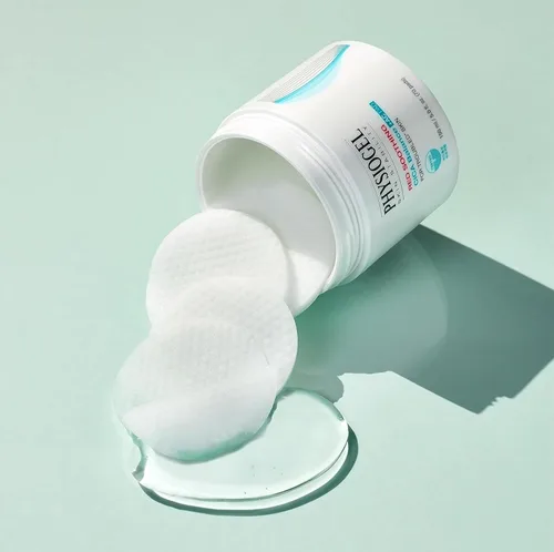 Vista 3 de Physiogel Almohadilla de tóner calmante para hombres y mujeres, exfoliante suave y calmante para la piel, cica, ácido salicílico BHA, niacinamida