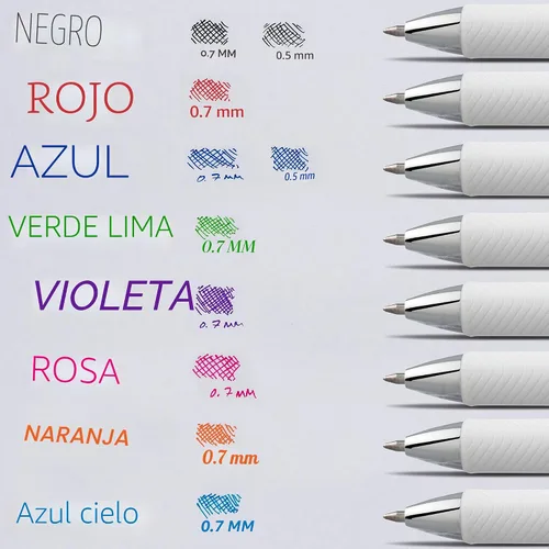 Vista 6 de Pentel EnerGel Deluxe RTX - Bolígrafo retráctil de gel líquido