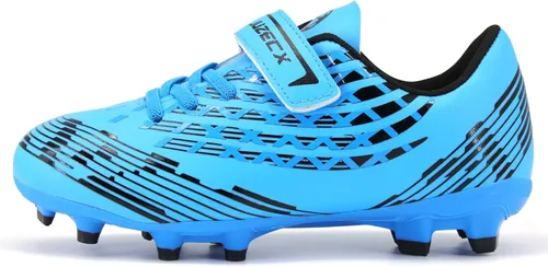 Vista 2 de Zapatos de fútbol para niños, zapatos de fútbol para niñas, zapatos de fútbol FGAG para interiores y exteriores, zapatos de entrenamiento para niños