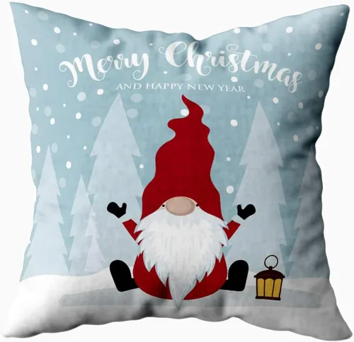 Vista 10 de Fundas de almohada de 16.0 x 16.0 pulgadas, diseño de copos de nieve, con cremallera, 4 fundas de almohada para casa