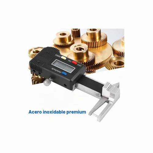 Vista 8 de Calibrador digital electrónico micro 3-en-1, regla, diámetro interior, diámetro, medición de espesor, 0~25mm, calibre de espesor digital de acero