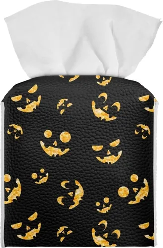 Vista 21 de Lindas decoraciones de ajolote con estampado de animales, caja de pañuelos de cuero, soporte de Navidad, organizador de papel de seda impermeable