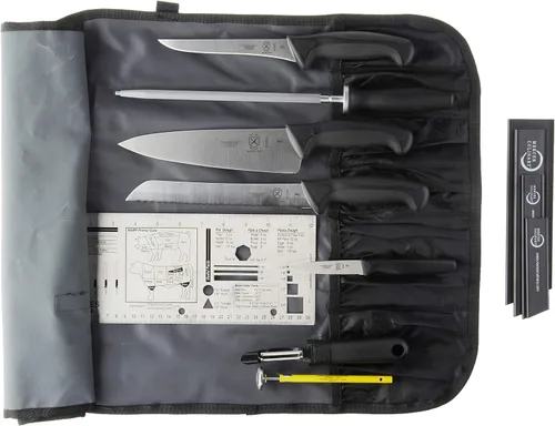 Vista 5 de Mercer Culinary Partners in Education Millennia - Kit de escuela culinaria (13 piezas), color negro