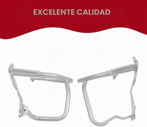 Vista 6 de Worldmotop - Protector de motor de repuesto para BMW R1200RT R1200 RT 2014 2015 2016 2017 2018 (plateado, delantero)