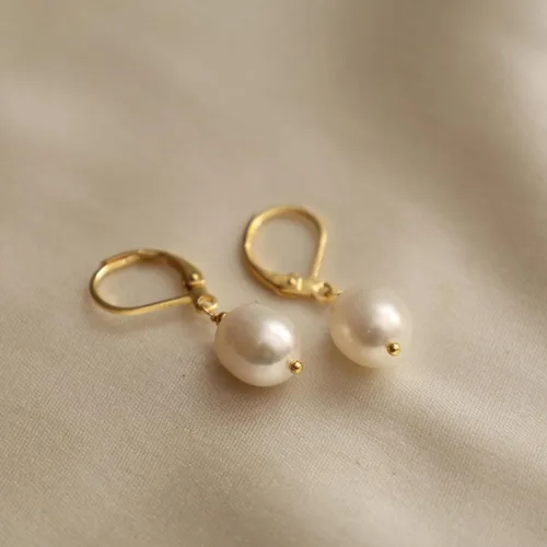Vista 49 de Gempires Handmade Gemstone Hoop Earrings Raw Crystal Dangle Jewelry Hypoallergenic Gold Plated Lightweight Elegant Jewelry Gifts For Women