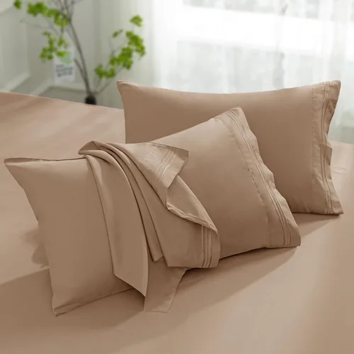Vista 26 de Aormenzy Fundas de almohada de microfibra, tamaño estándar, calabaza Calabaza Caramelo