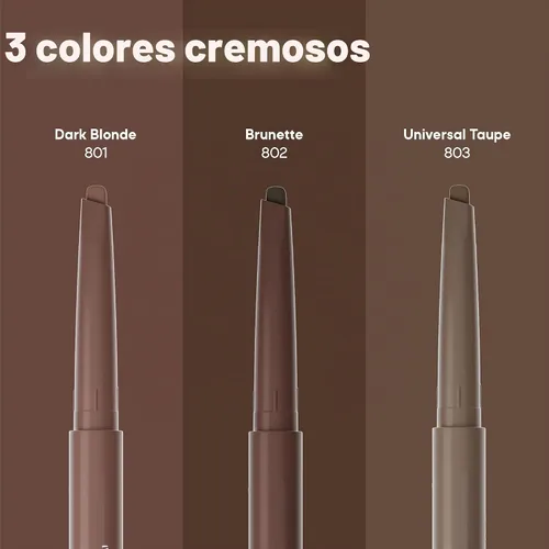 Vista 9 de Almay Lápiz de Cejas con Cepillo Spoolie, Fácil de Lograr Cejas, Hipoalergénico, 801 Rubio Oscuro