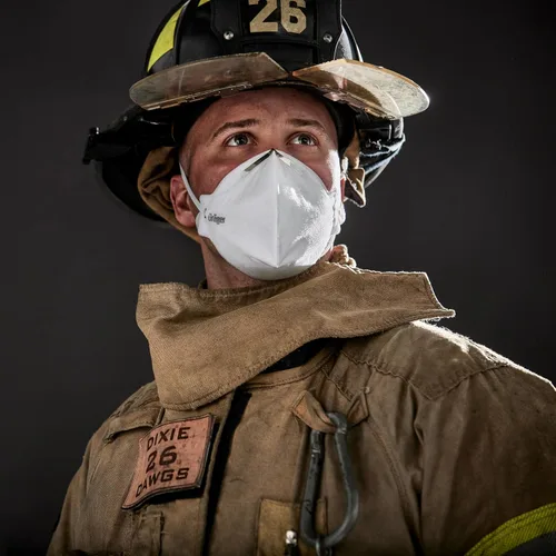 Vista 8 de Dräger Máscara respiradora X-plore 1750 C N95 fabricada en los Estados Unidos 20 respiradores aprobados por NIOSH, ajuste universal