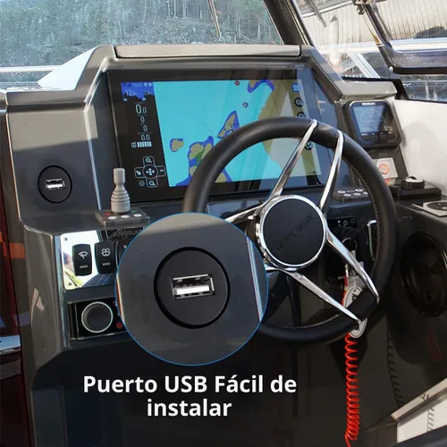 Vista 4 de Cable de extensión USB universal para tablero de instrumentos de montaje empotrado para radio de coche estéreo Android Wince unidad principal DVD CD