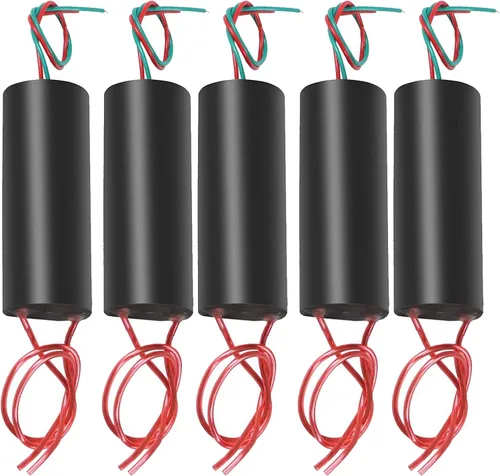 Vista 8 de 2 piezas Generador de alto voltaje DC 6-12V a 1000kV, módulo de potencia de impulso de arco, transformador de alto voltaje