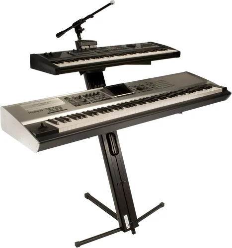 Vista 6 de Ultimate Support Soporte para teclado APEX AX-48 Pro Plus con accesorio de pluma, Ulti-Boom y bolsa profesional