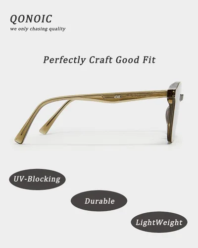 Vista 3 de Gafas de sol redondas retro para mujer, estilo vintage, clásicas, con protección UV