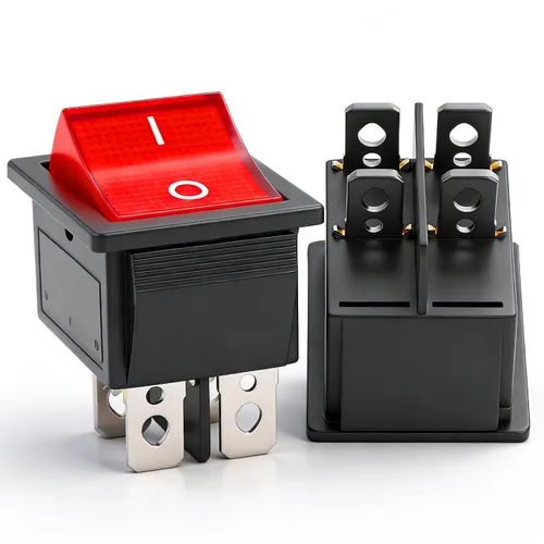 Vista 10 de Twidec /6 interruptores basculantes de 12 V de encendido/apagado de barco CA 6A/250V 10A/125V SPST 2 pines 2 posiciones interruptor de palanca