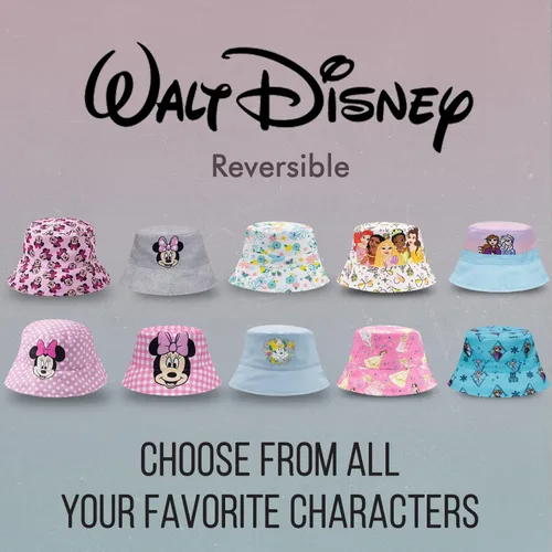 Vista 6 de Minnie Mouse - Sombrero de pescador para niños sombrero de cubo para verano sombrero de playa para bebé sombrero de sol para niños pequeños adorable