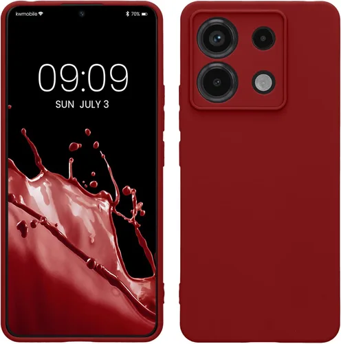 Vista 33 de kwmobile Funda compatible con Xiaomi Redmi Note 9S / 9 Pro / 9 Pro Max - Funda protectora de silicona TPU suave y delgada - Negro mate