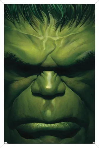 Vista 11 de Marvel Comics Hulk - Póster de pared de The Immortal Hulk #18, 22.4 pulgadas de largo x 14.7 pulgadas de ancho, versión enmarcada de madera