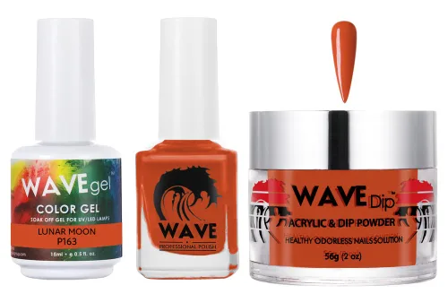 Vista 107 de WAVEGEL - Juego de gel de remojo, laca de uñas y polvo acrílico a juego - Colección Simplicity - #P109 Blizzard
