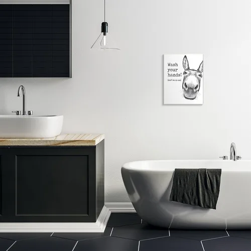 Vista 52 de Jabón de toallas de baño con diseño de conejo para bebé, placa de pared de Sin marco