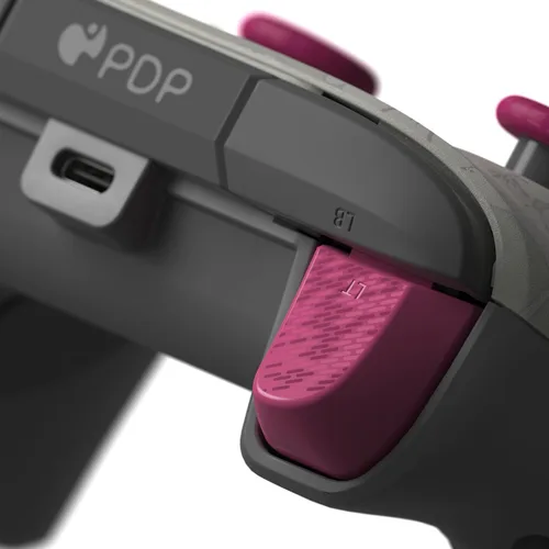 Vista 8 de PDP REMATCH GLOW Advanced Wired Controller Cherry Blossom For Xbox Series XS, Xbox One, & Windows 1011 PC