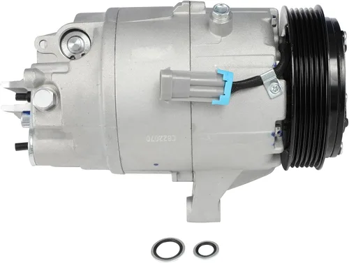 Vista 26 de cciyu Compresor de aire acondicionado apto para Ford Taurus para M-ercury Sable 3.0L 2001-2007 reemplaza al compresor de CA para automóvil 6 ranuras