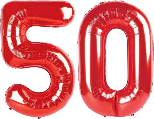 Vista 92 de Globos con números de 40 pulgadas, color negro, para decoraciones de cumpleaños de 10 a 100 años Jumbo 40In & Vibrant Color, With Hanging Holes