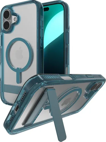 Vista 29 de ZAGG Gear4 Santa Cruz Snap Case para Apple iPhone 14, protección contra caídas D30 de hasta 13 pies (4 m), compatible con carga inalámbrica, parte