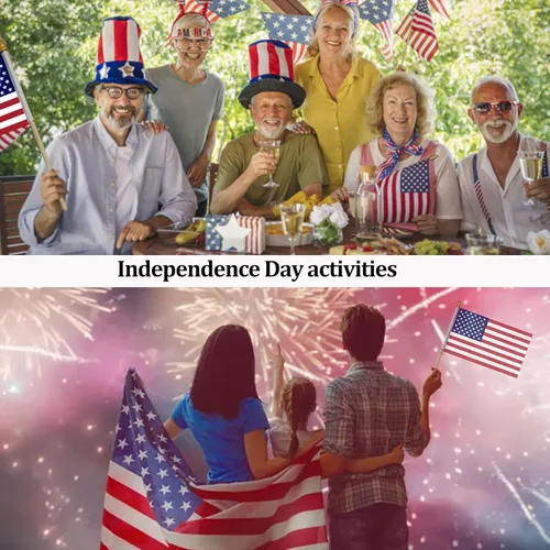 Vista 5 de 410 banderas americanas pequeñas en palo, mini banderas estadounidenses con punta de lanza de seguridad, poste de madera maciza a granel, bandera